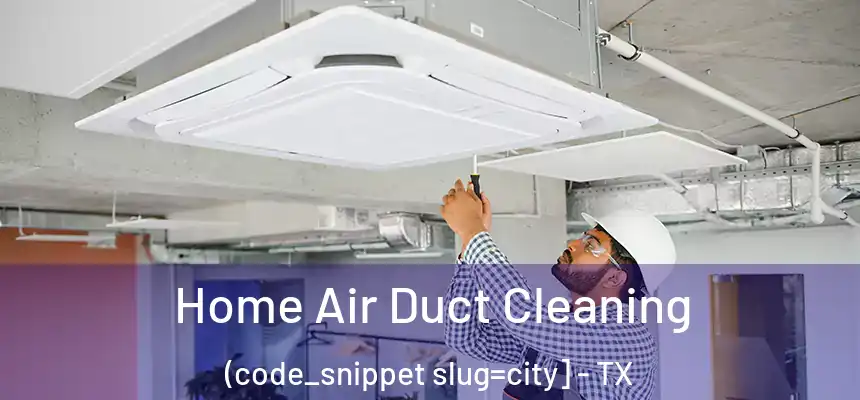  Home Air Duct Cleaning (code_snippet slug=city] - TX
