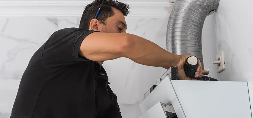 Precision In-wall Dryer Vent Cleaning & Rerouting Corrections in The Colony, TX